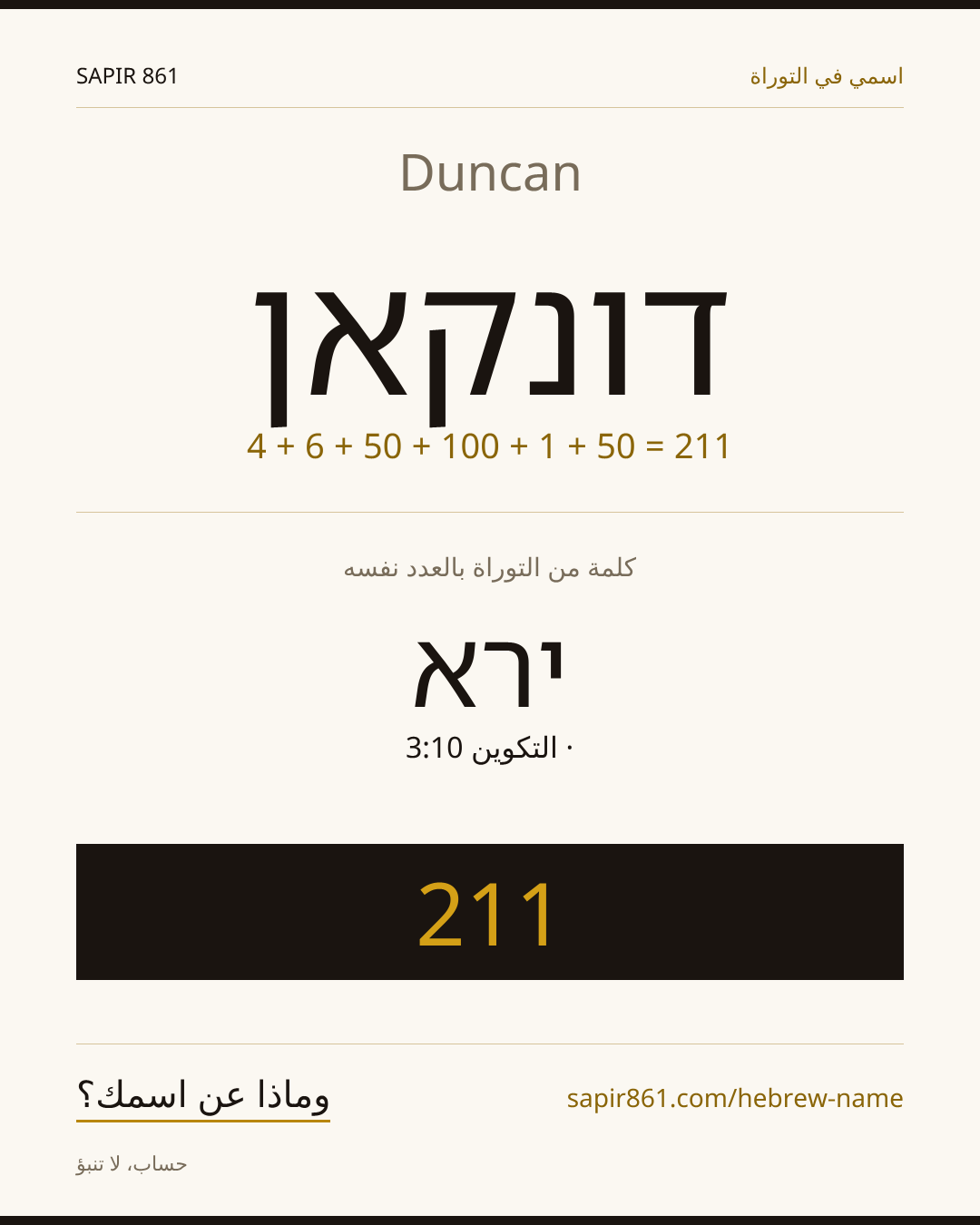 Duncan — דונקאן