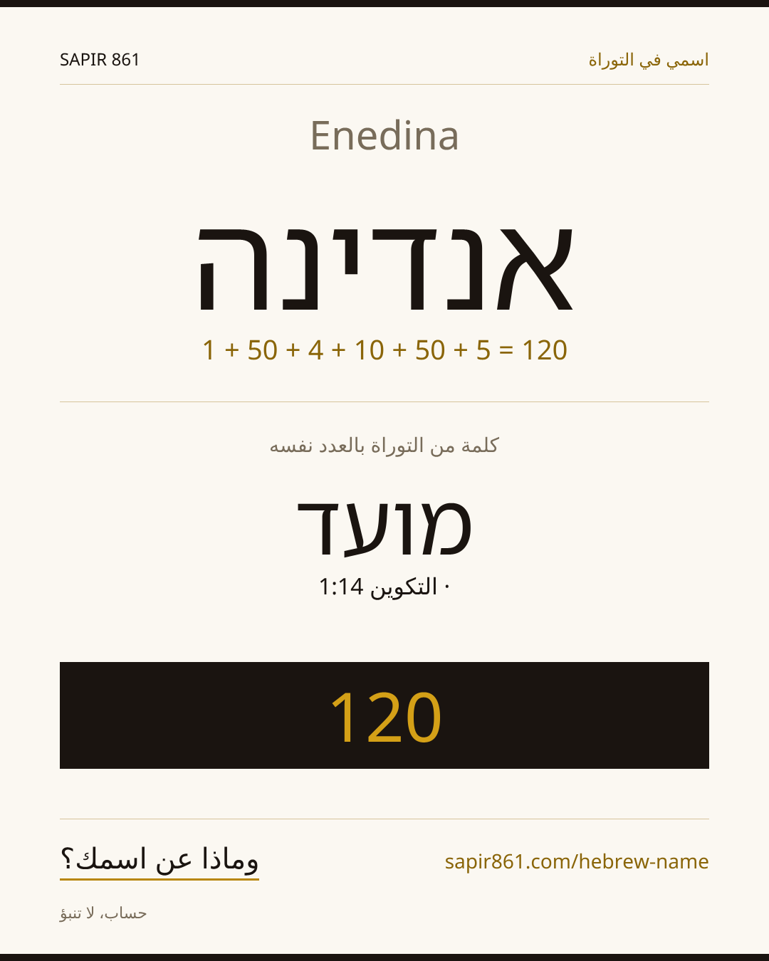 Enedina — אנדינה