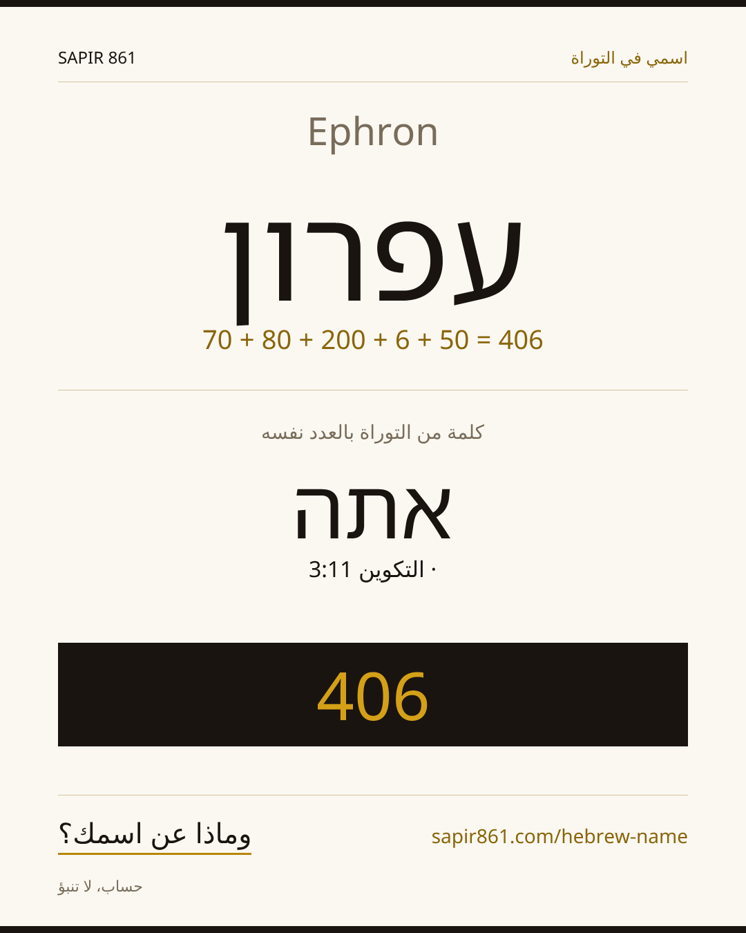 Ephron — עפרון