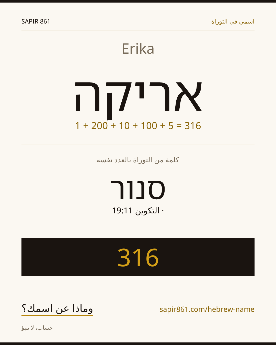 Erika — אריקה
