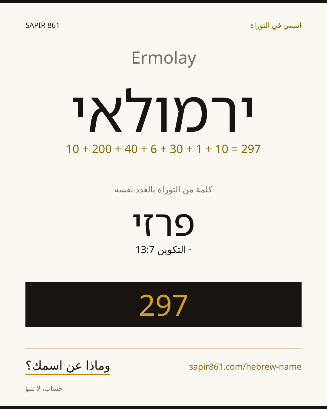 Ermolay — ירמולאי