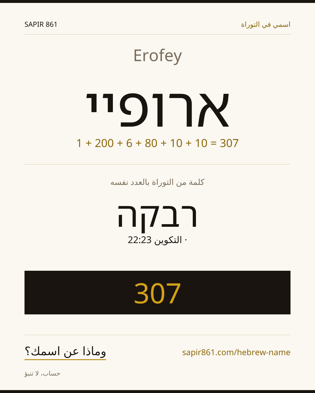 Erofey — ארופיי
