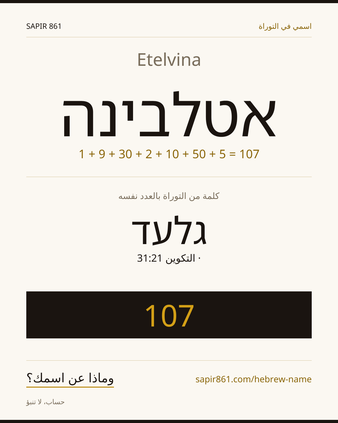 Etelvina — אטלבינה
