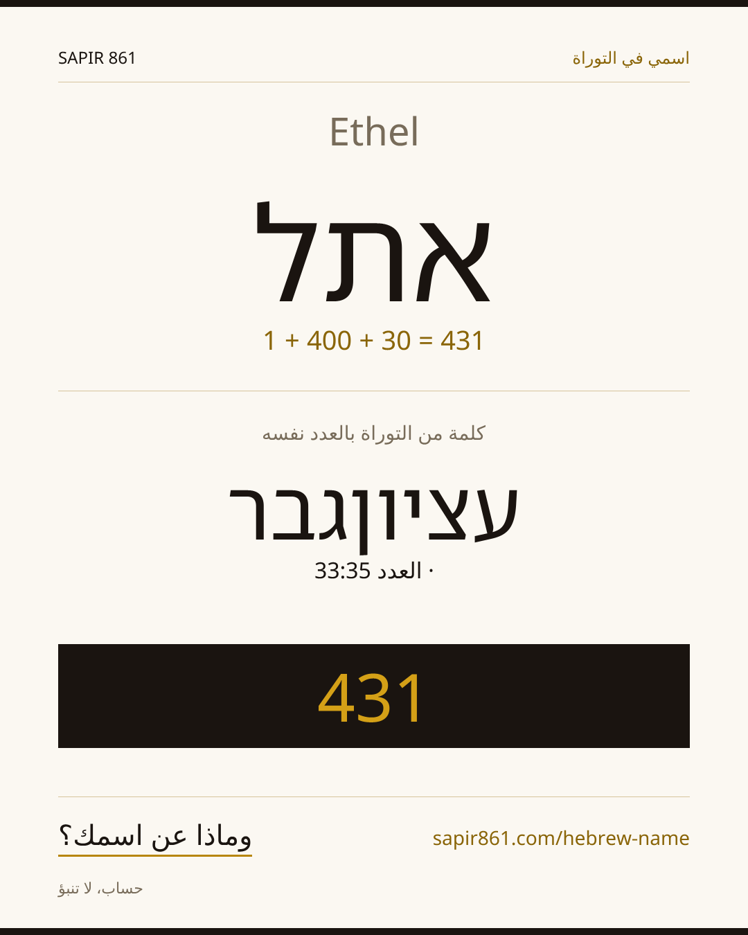 Ethel — אתל