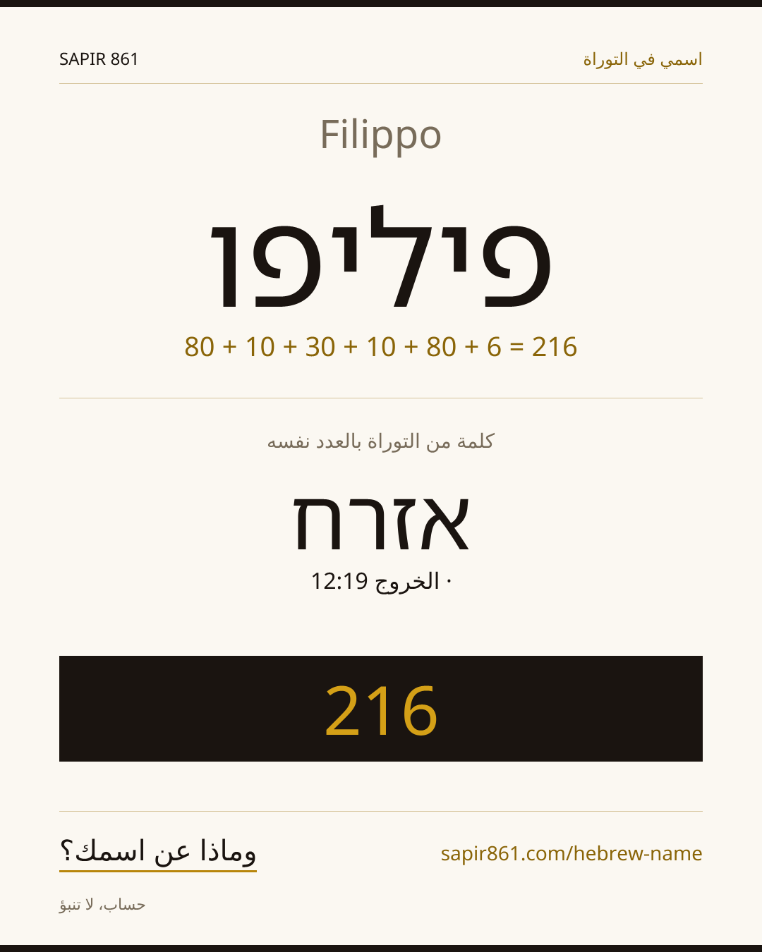 Filippo — פיליפו