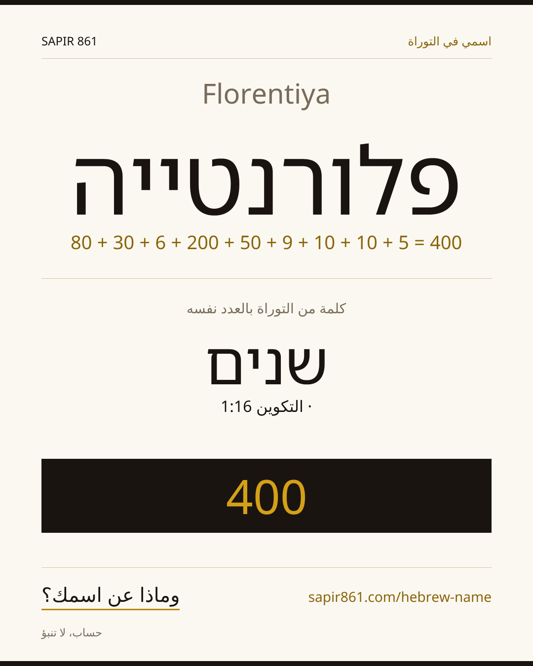Florentiya — פלורנטייה