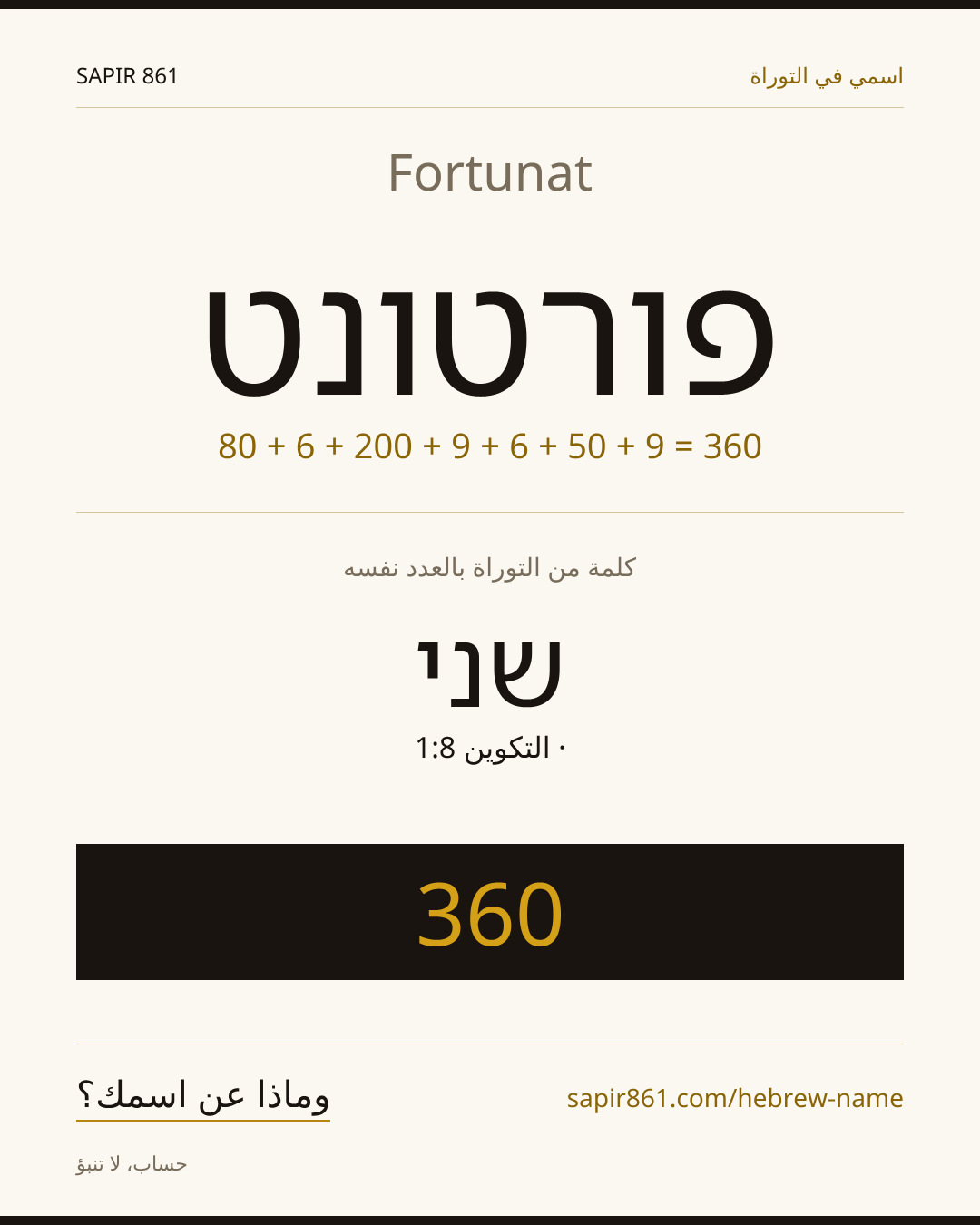 Fortunat — פורטונט