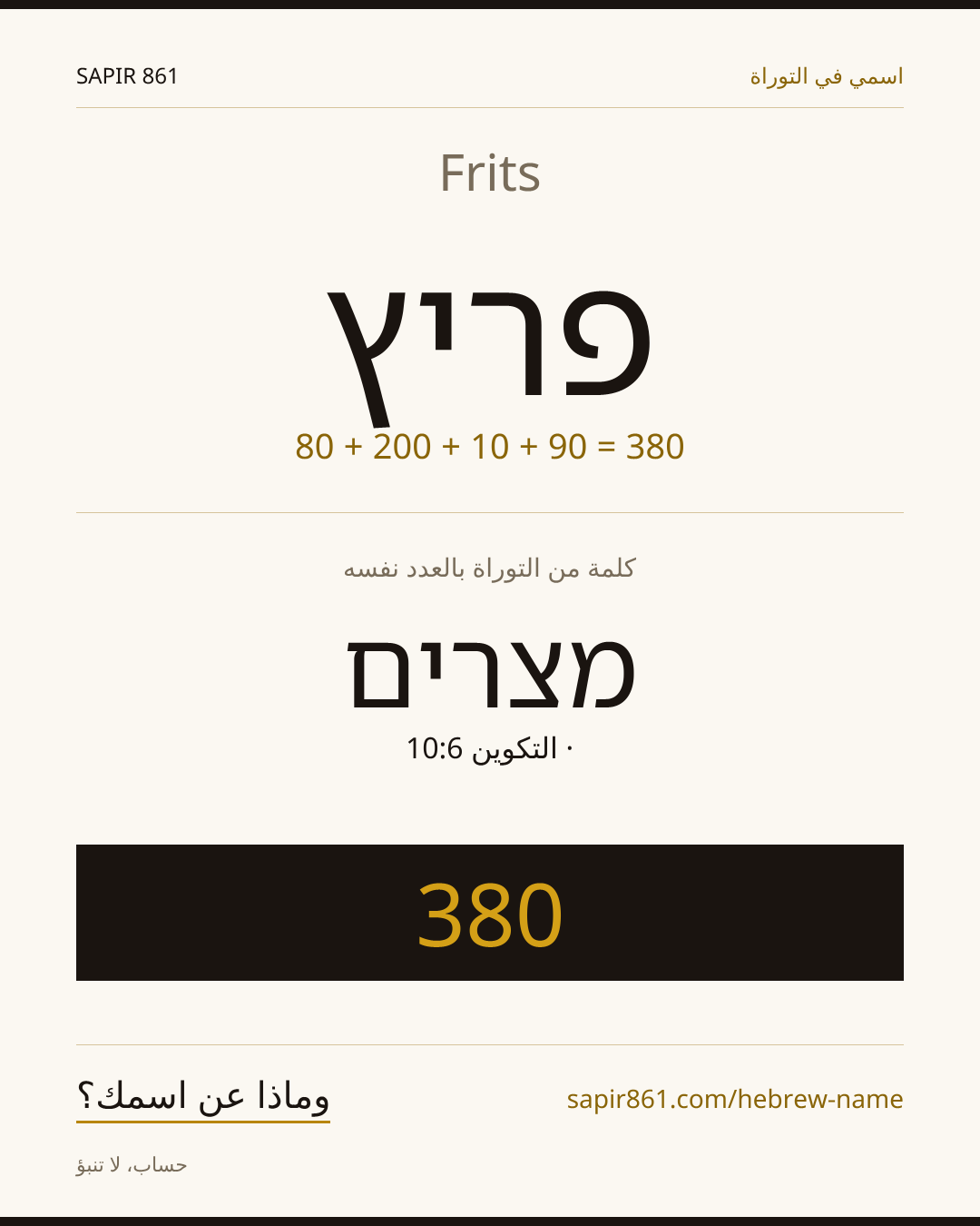 Frits — פריץ