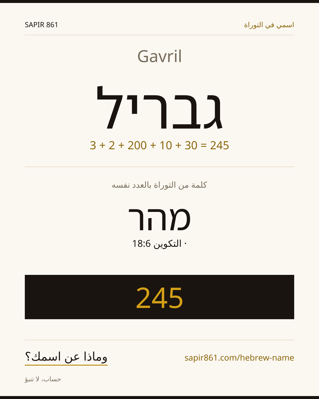 Gavril — גבריל