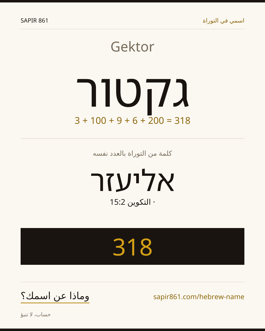 Gektor — גקטור