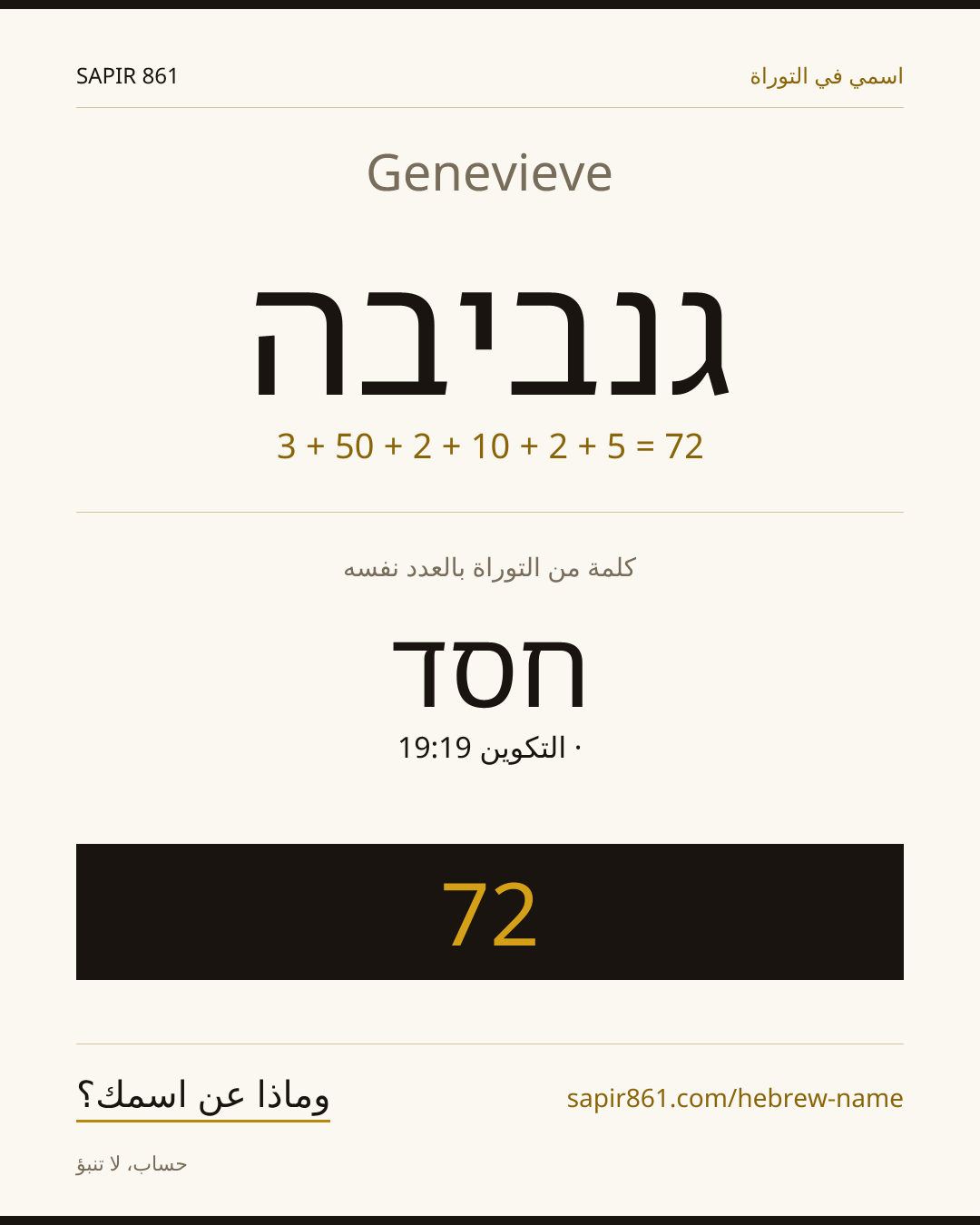Genevieve — גנביבה