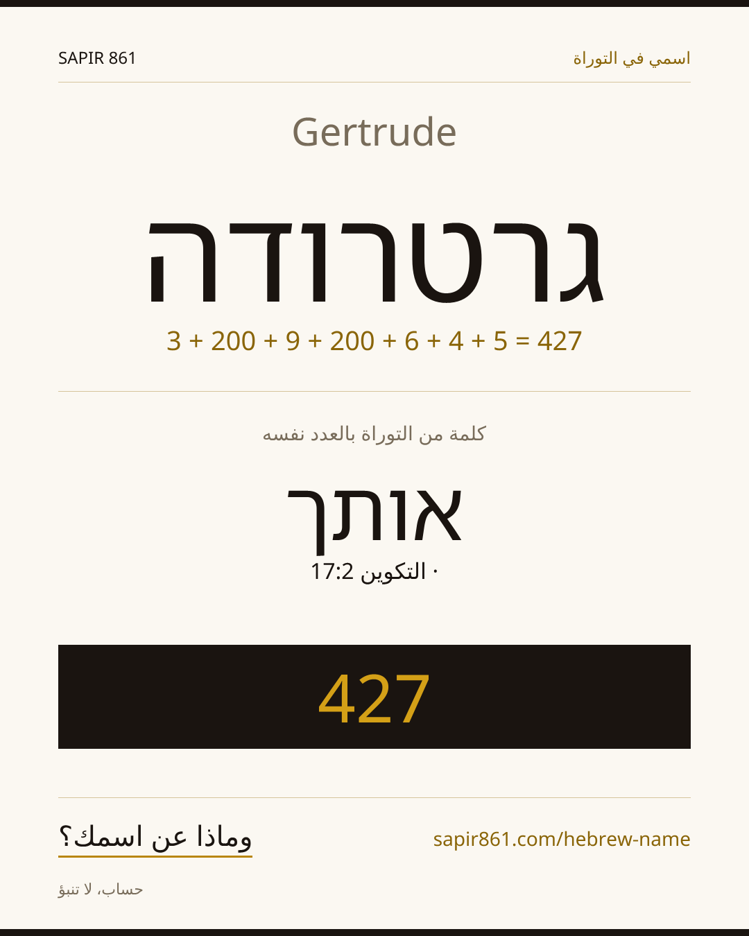 Gertrude — גרטרודה