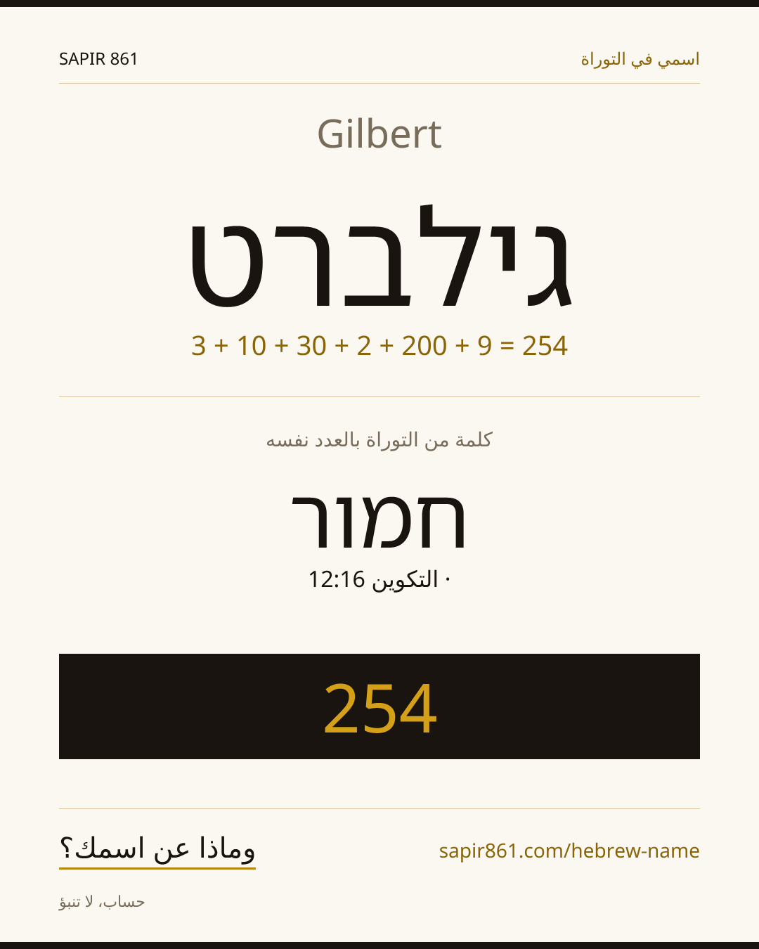 Gilbert — גילברט