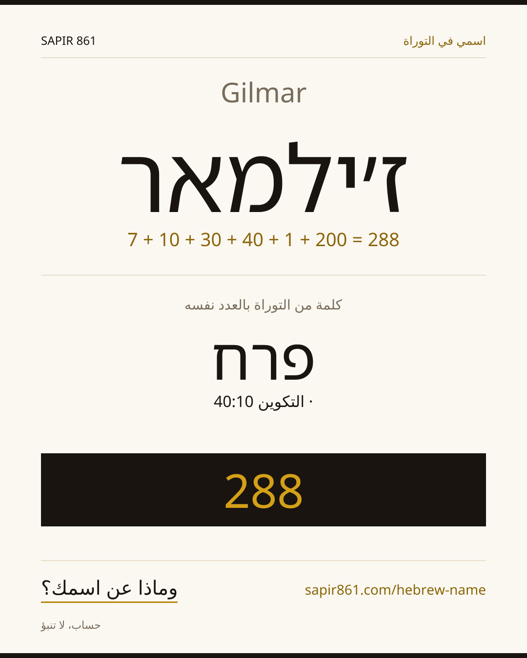 Gilmar — ז׳ילמאר