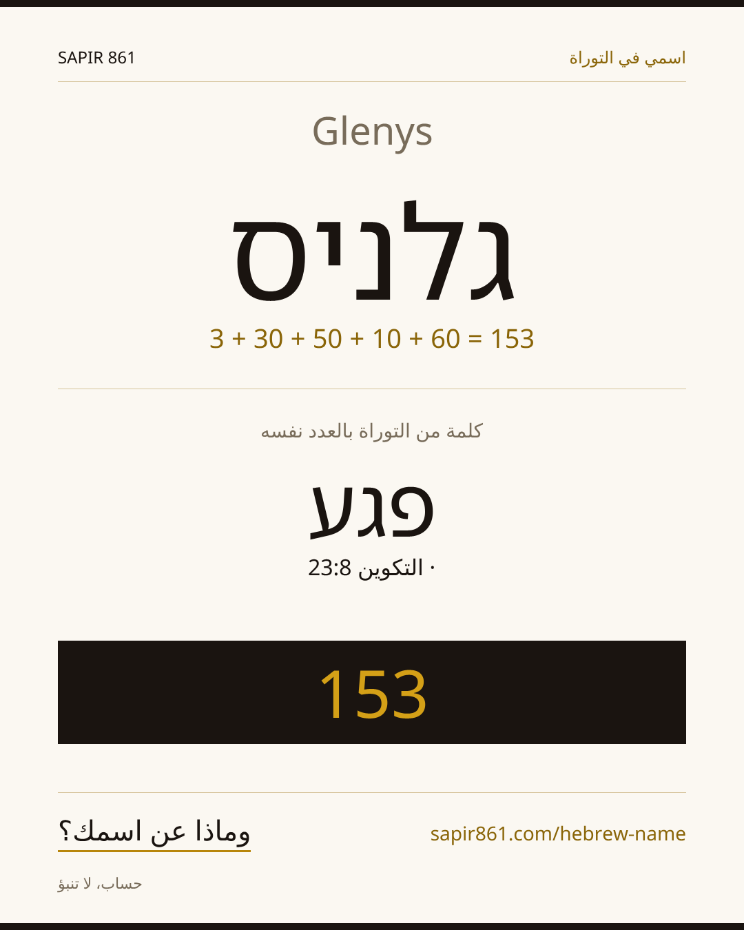 Glenys — גלניס