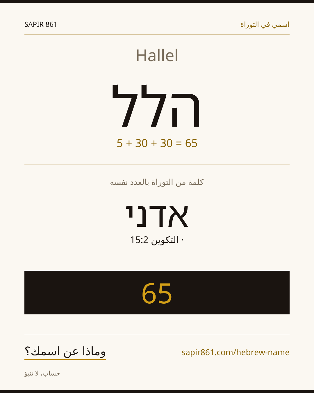 Hallel — הלל
