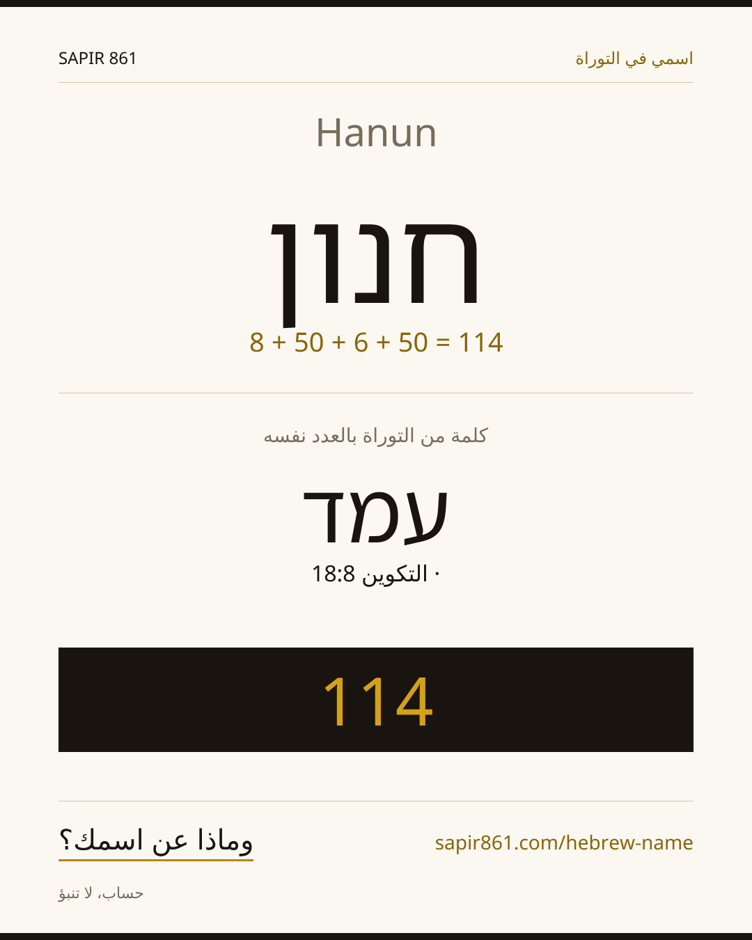 Hanun — חנון