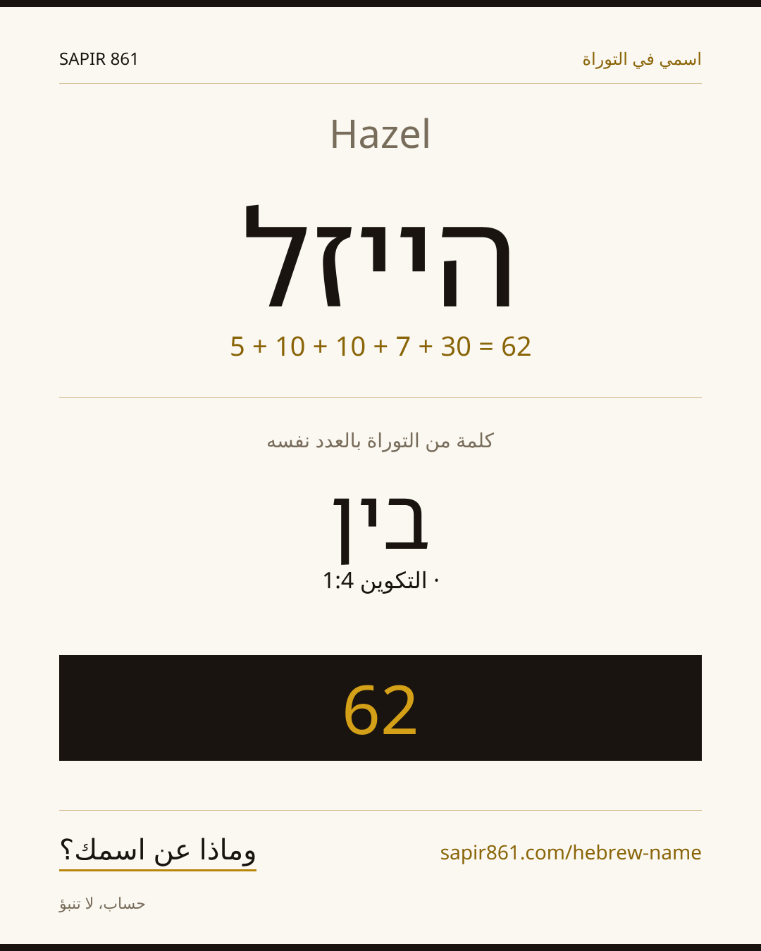 Hazel — הייזל