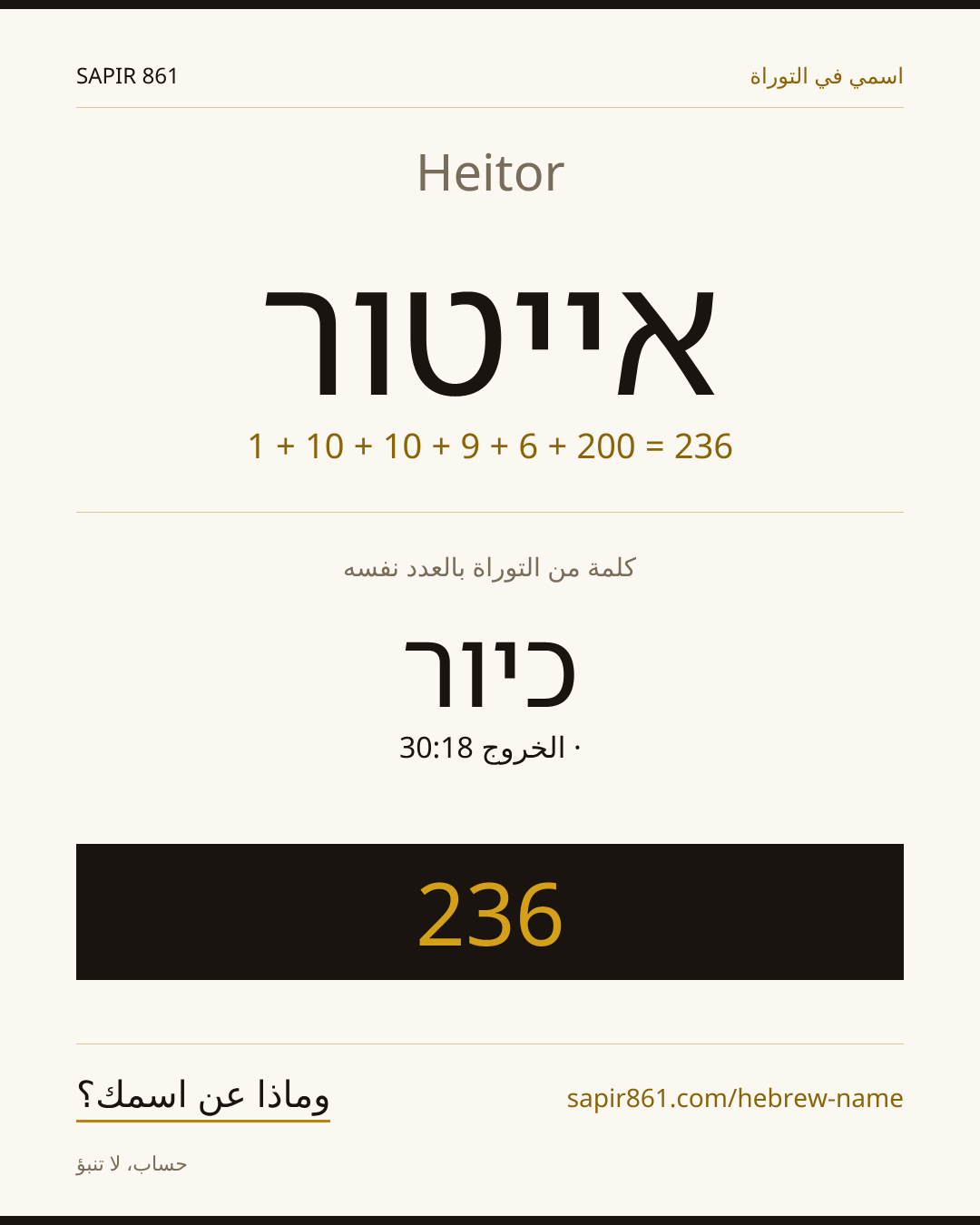 Heitor — אייטור