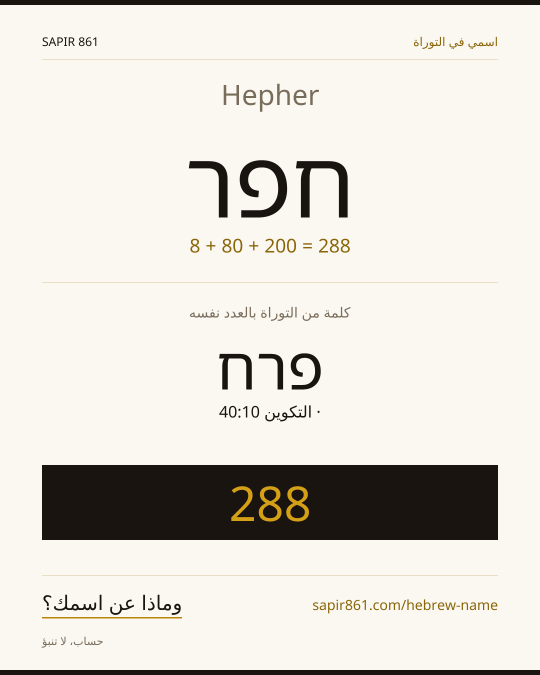 Hepher — חפר