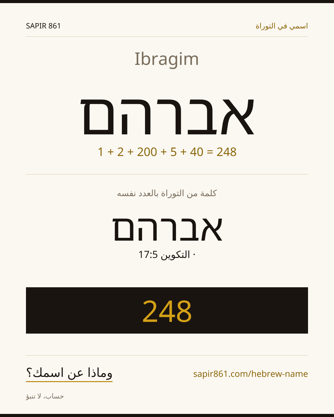 Ibragim — אברהם