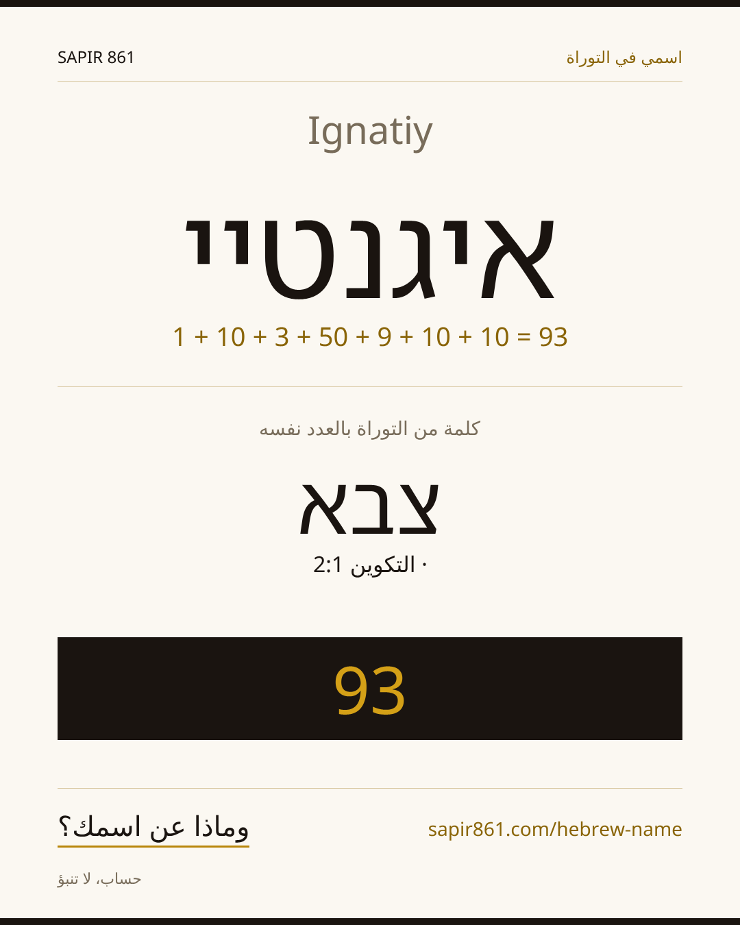 Ignatiy — איגנטיי