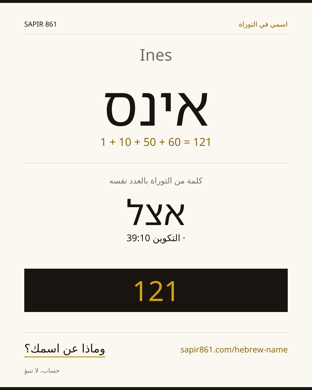 Ines — אינס
