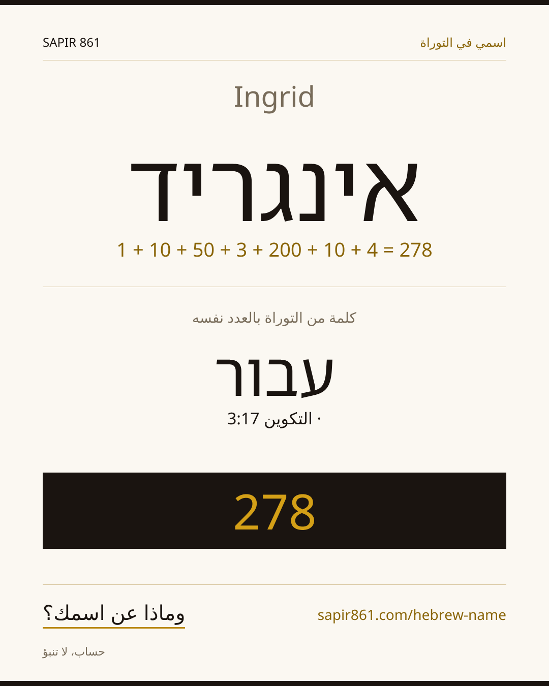 Ingrid — אינגריד