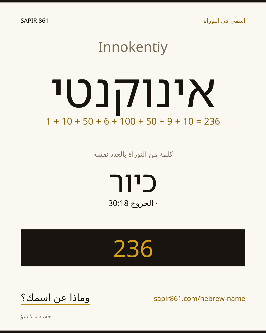 Innokentiy — אינוקנטי