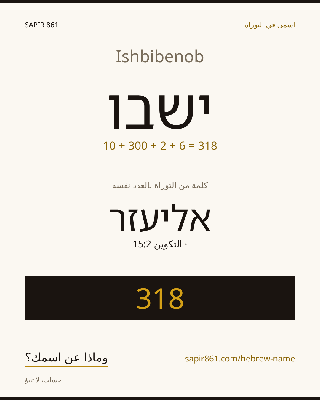 Ishbibenob — ישבו