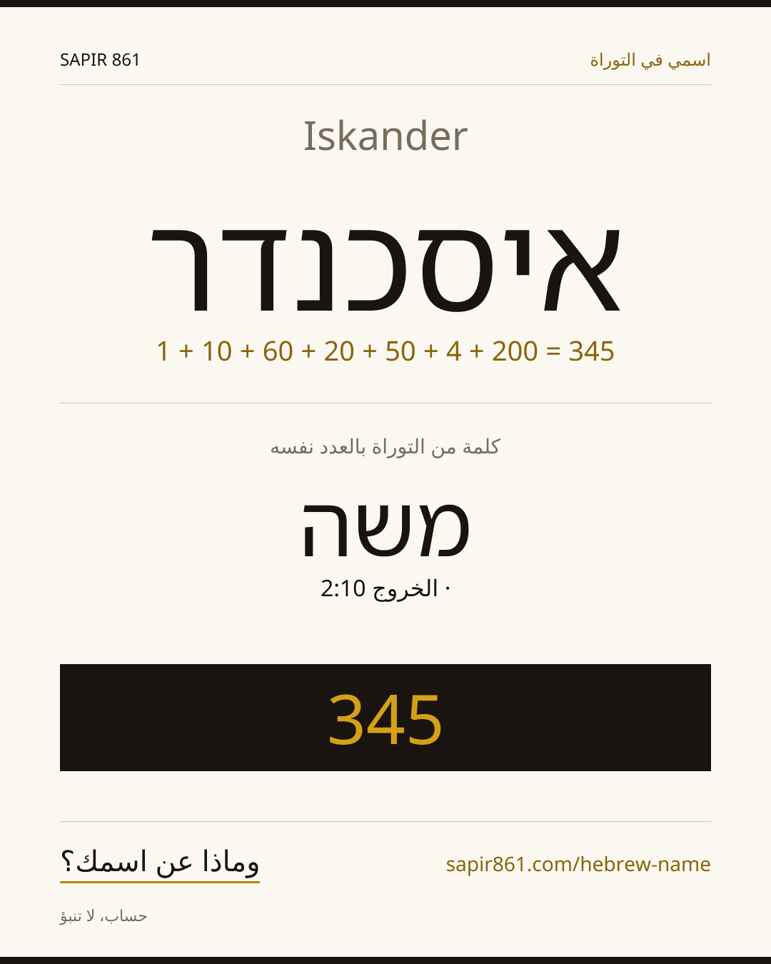 Iskander — איסכנדר