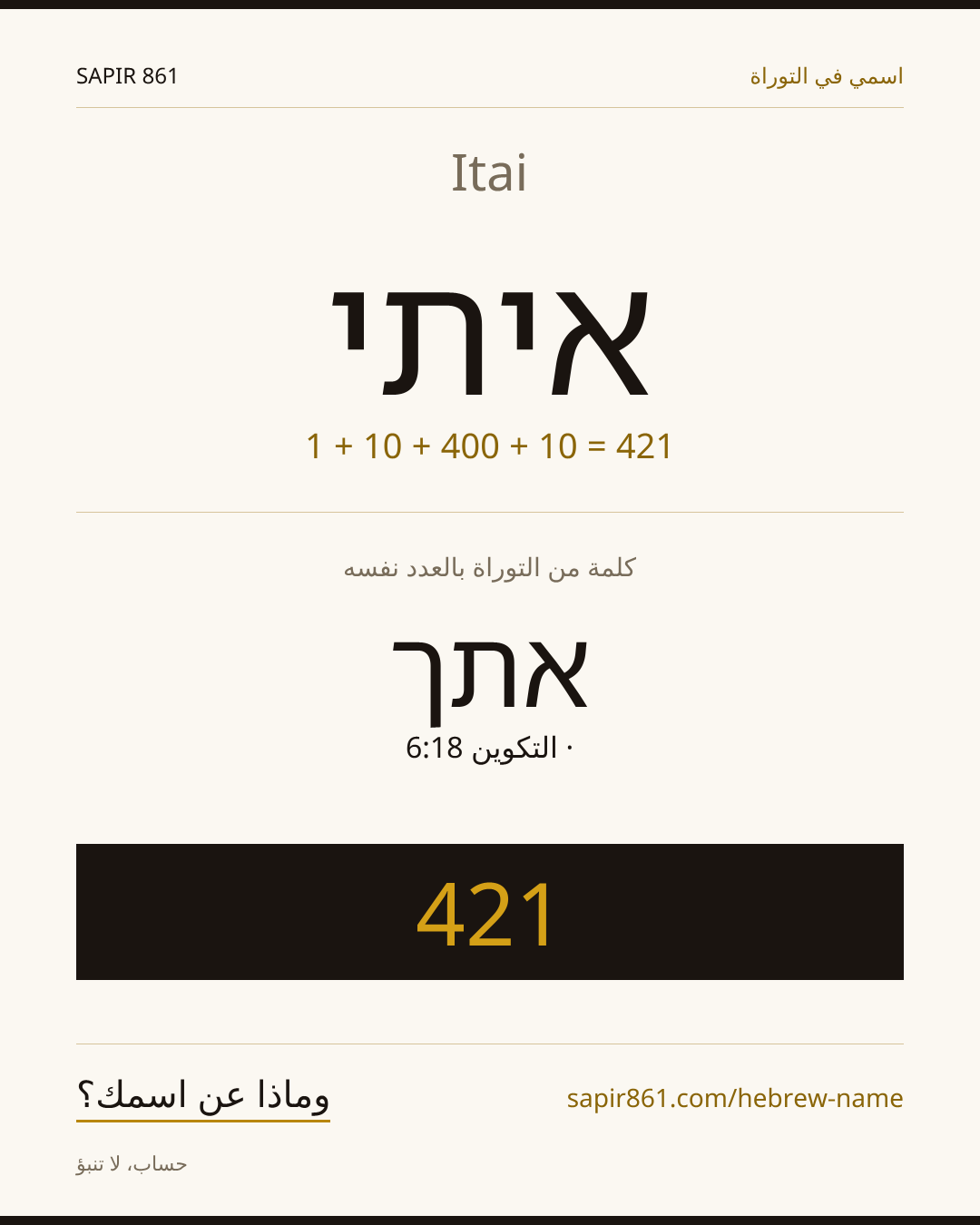 Itai — איתי