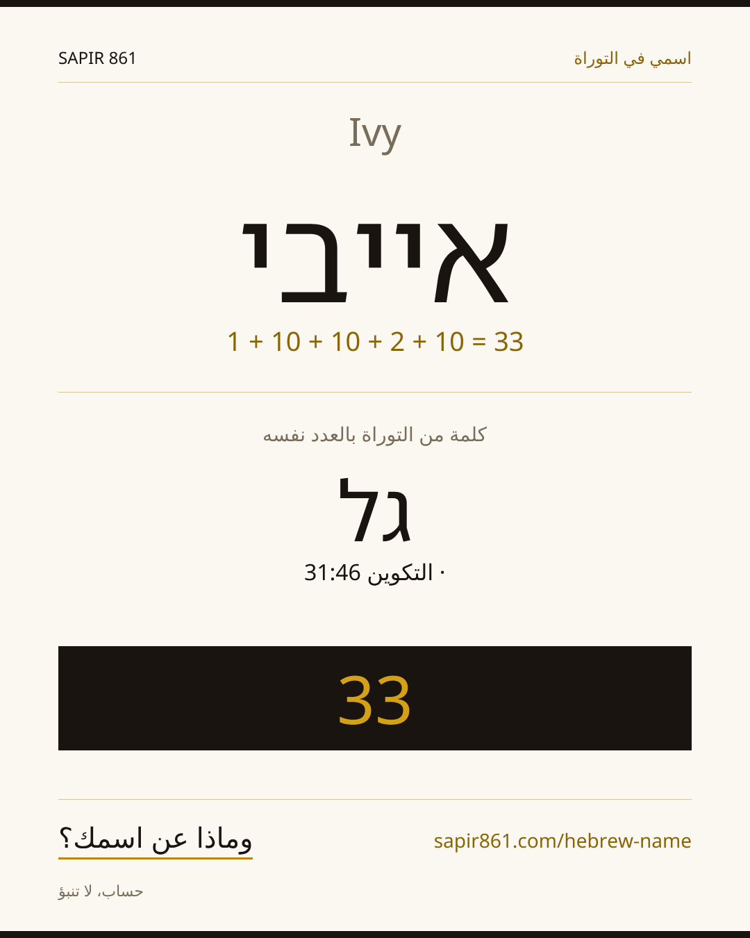 Ivy — אייבי