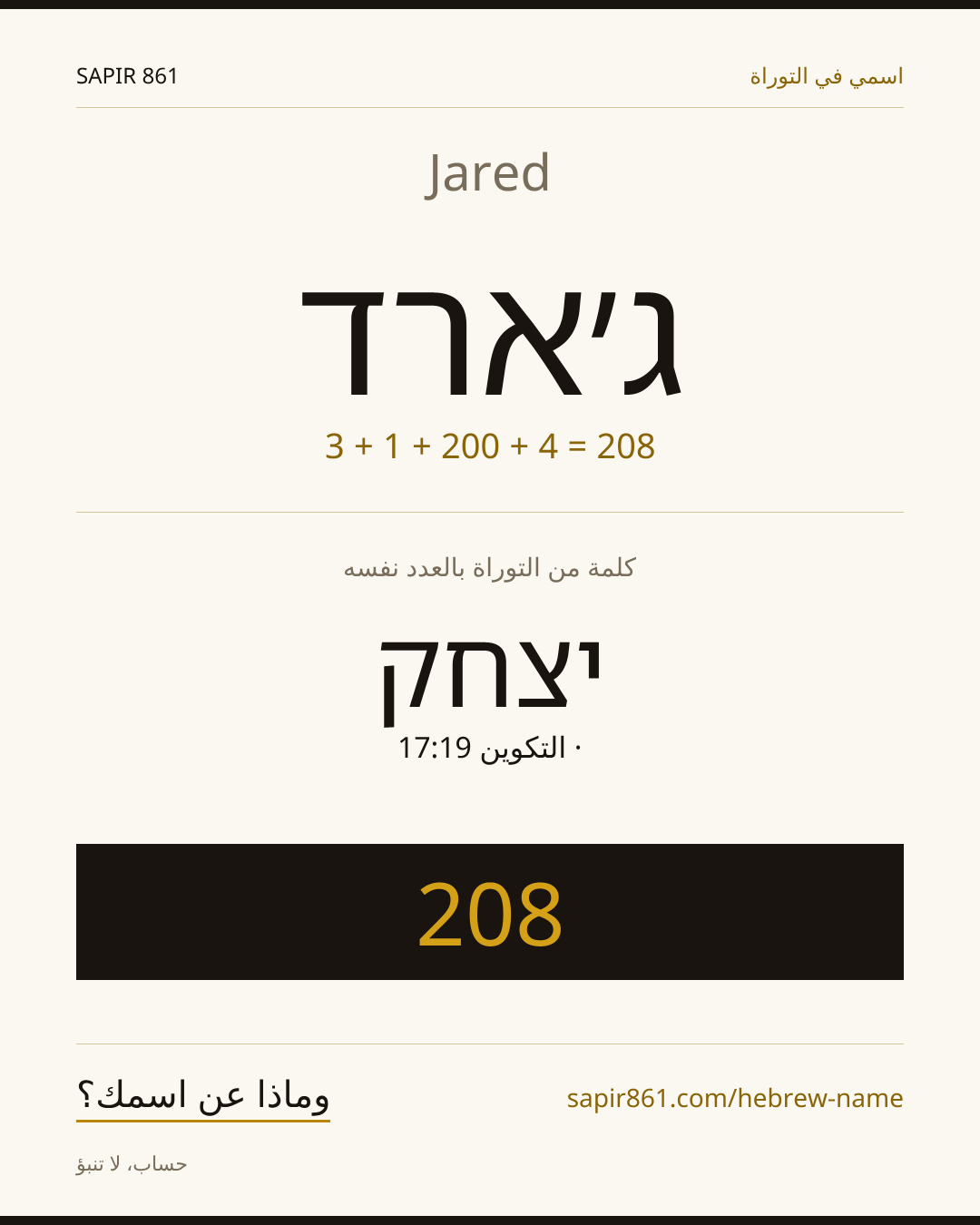 Jared — ג׳ארד