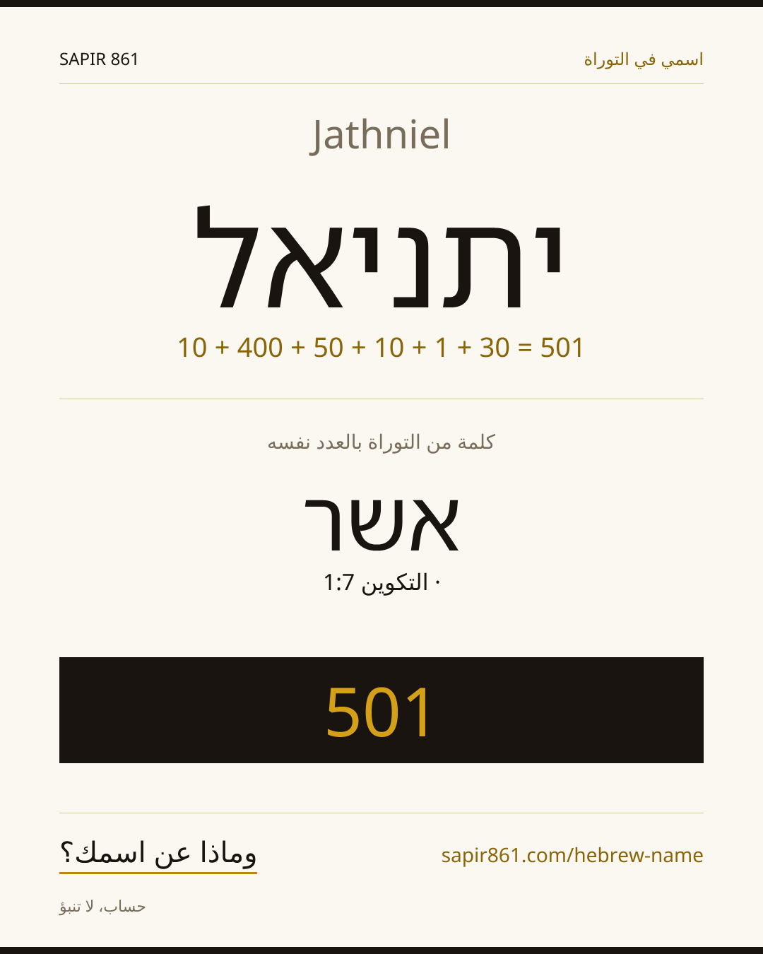 Jathniel — יתניאל
