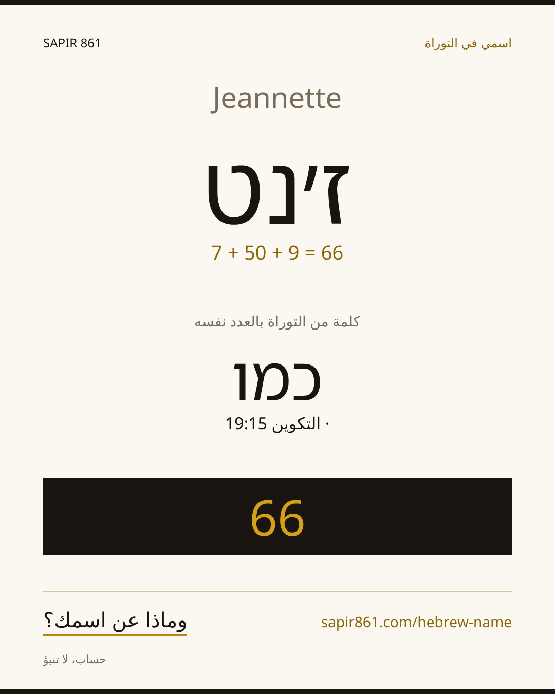 Jeannette — ז׳נט