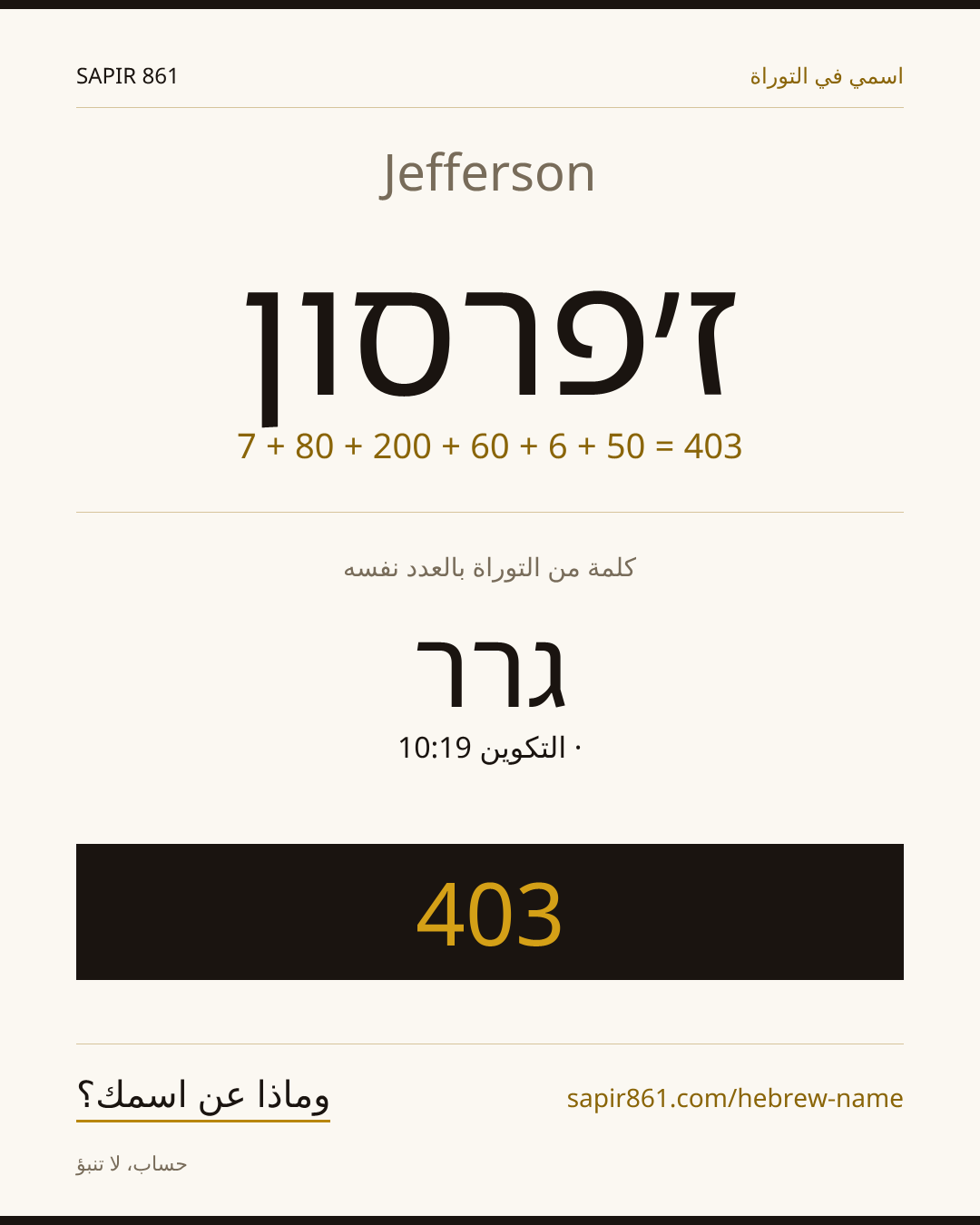 Jefferson — ז׳פרסון