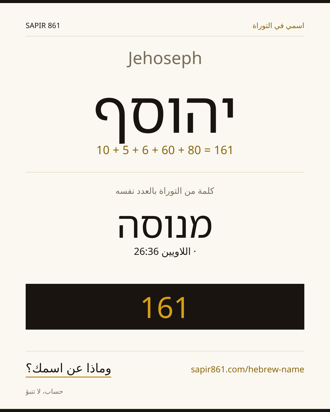 Jehoseph — יהוסף