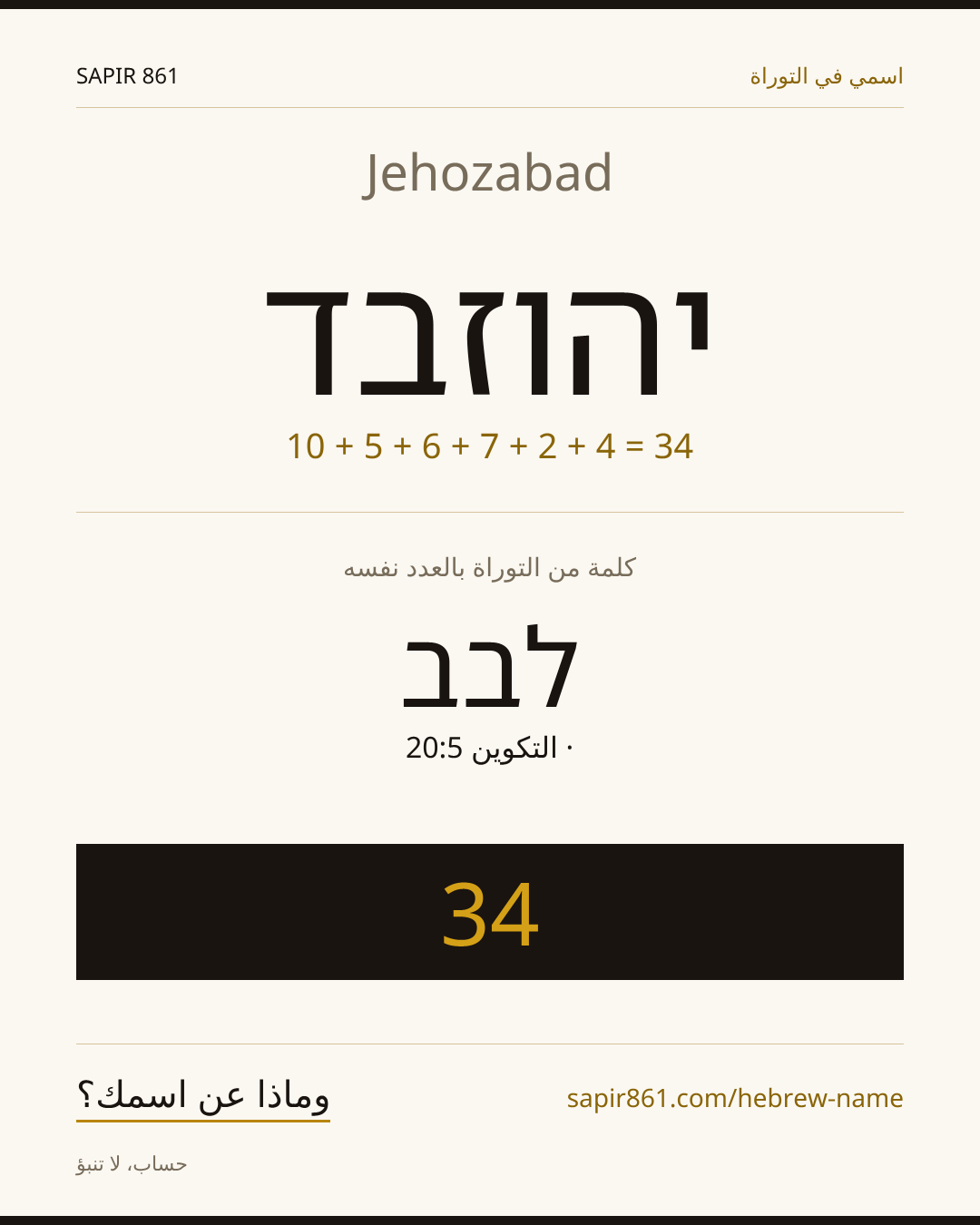 Jehozabad — יהוזבד