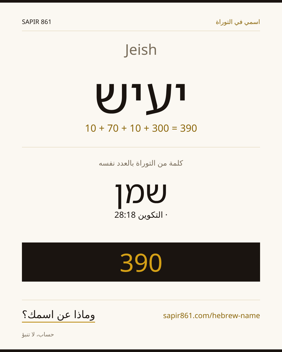 Jeish — יעיש