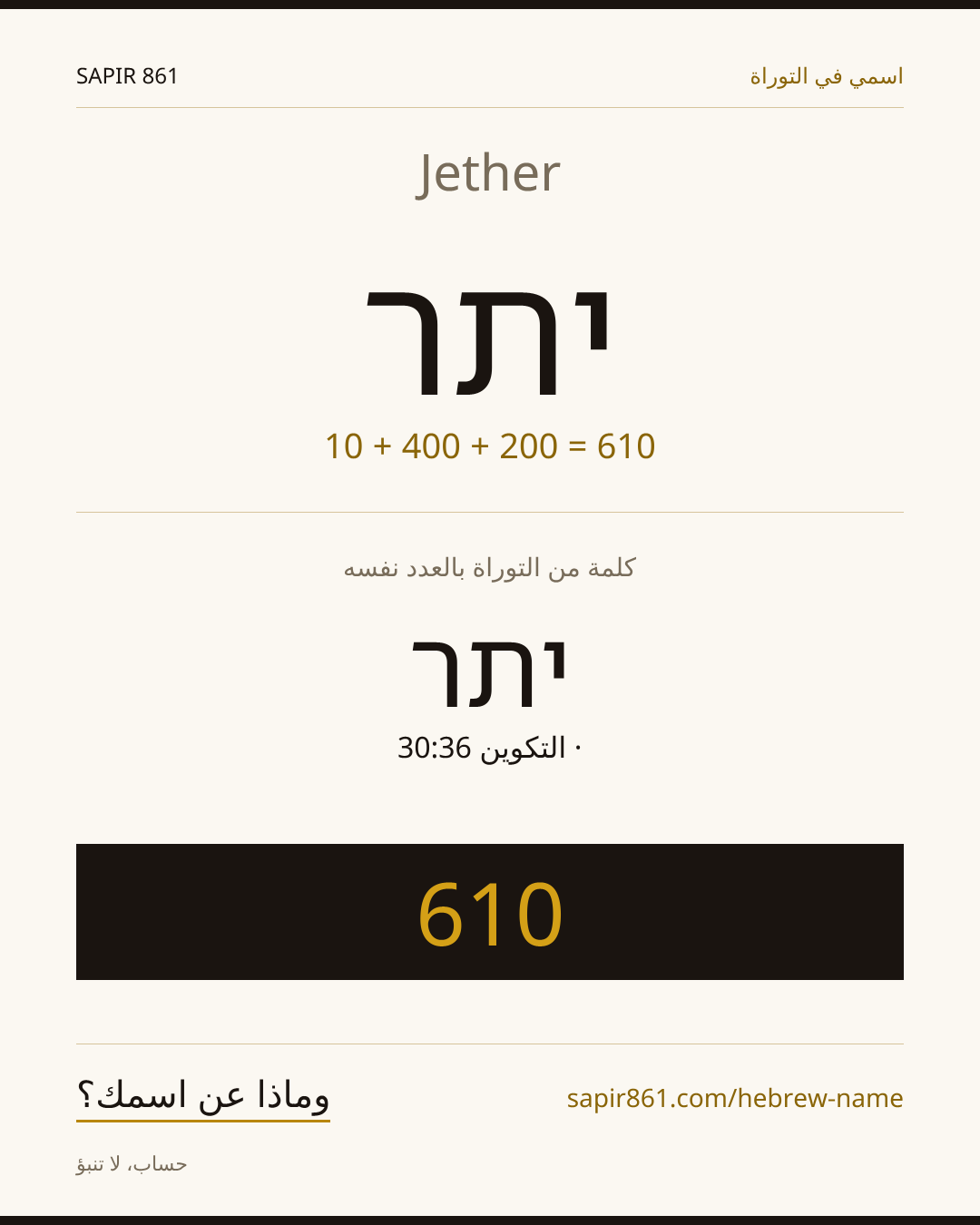 Jether — יתר