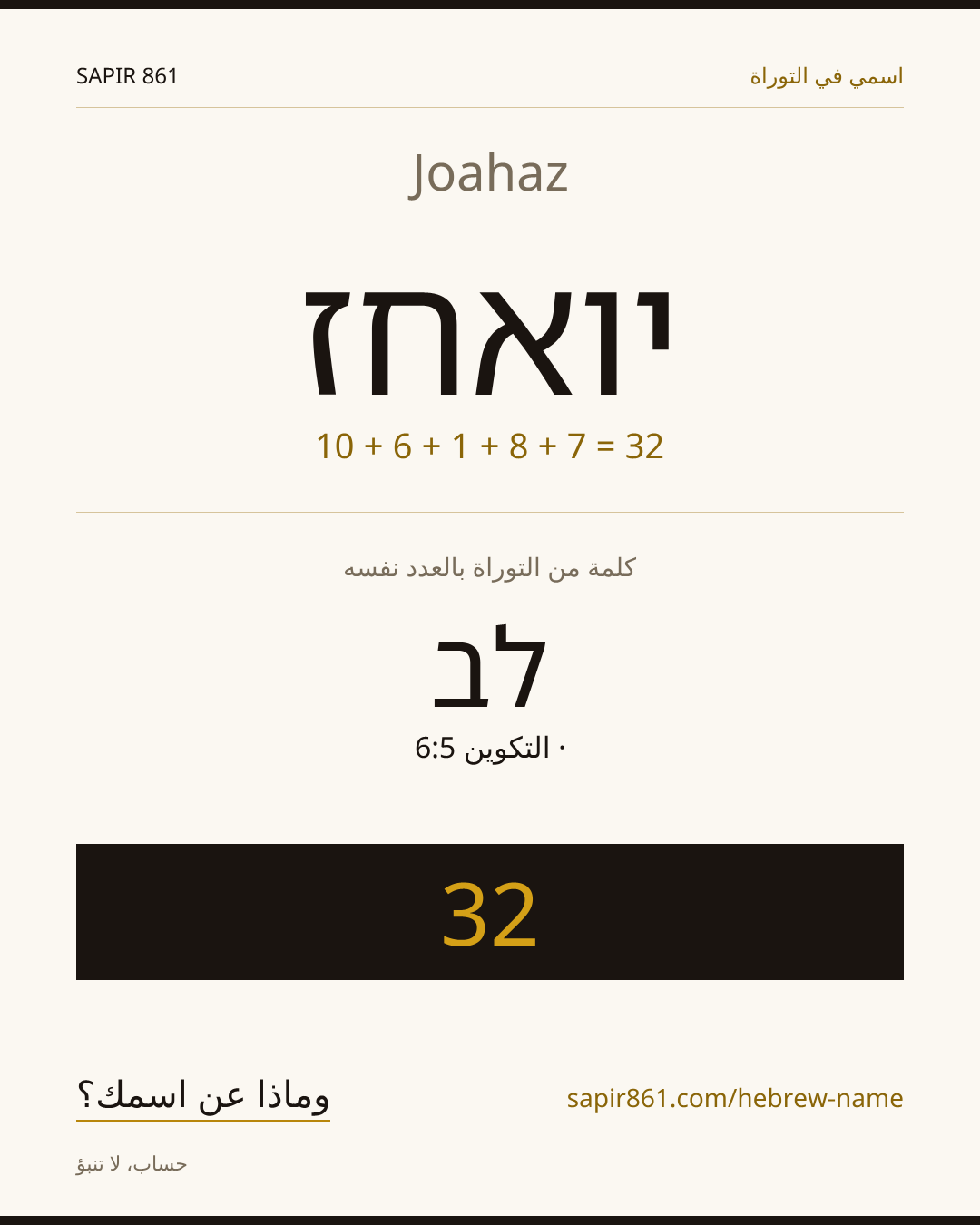 Joahaz — יואחז