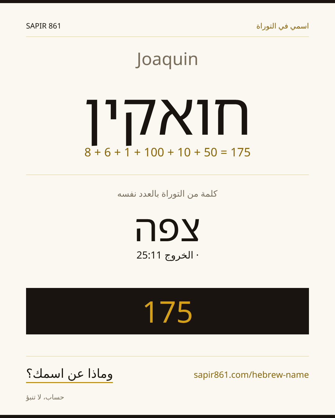 Joaquin — חואקין