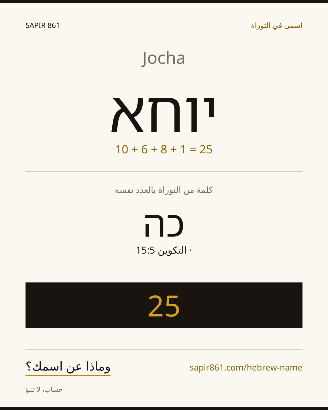 Jocha — יוחא