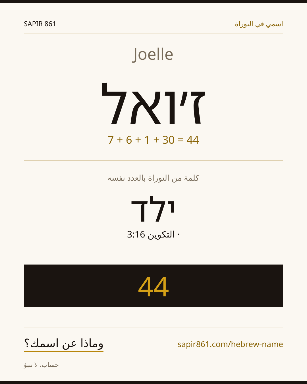 Joelle — ז׳ואל