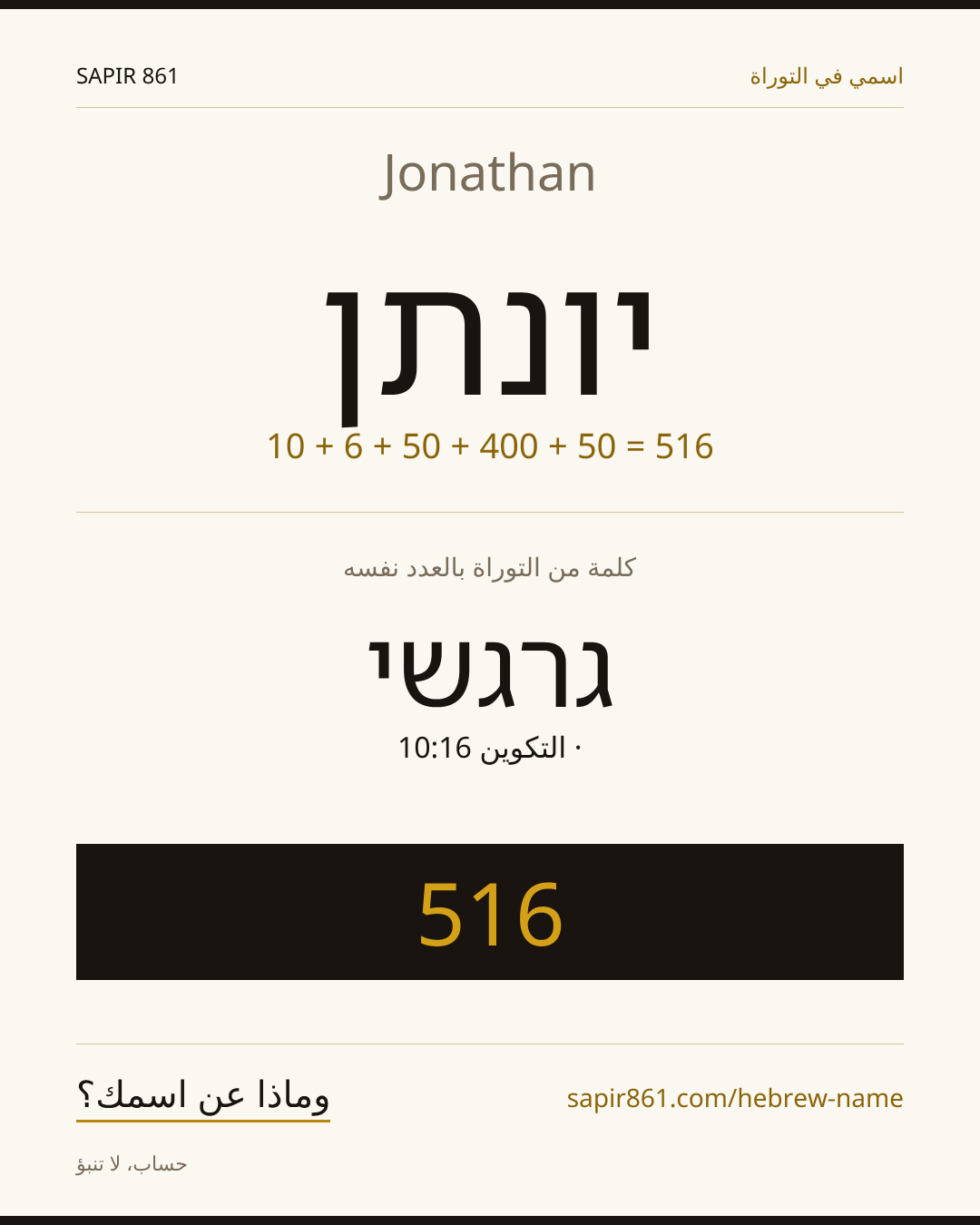 Jonathan — יונתן