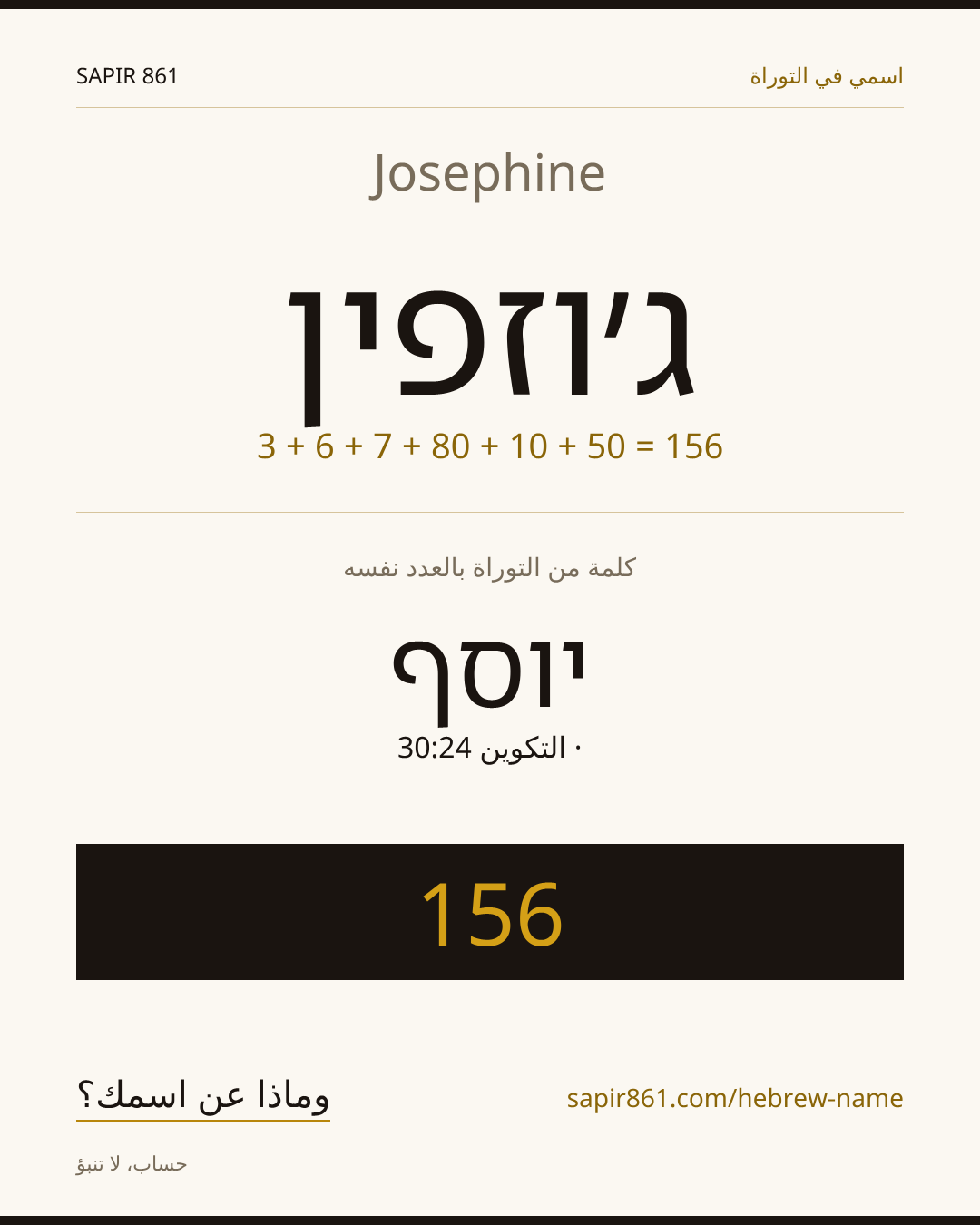 Josephine — ג׳וזפין