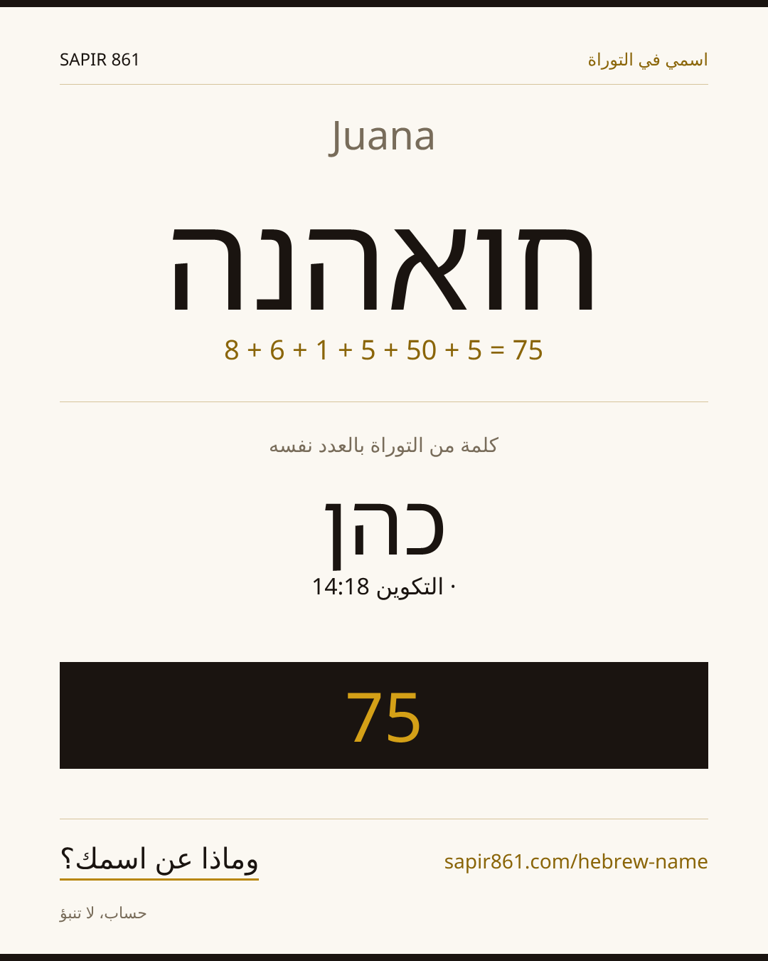 Juana — חואהנה