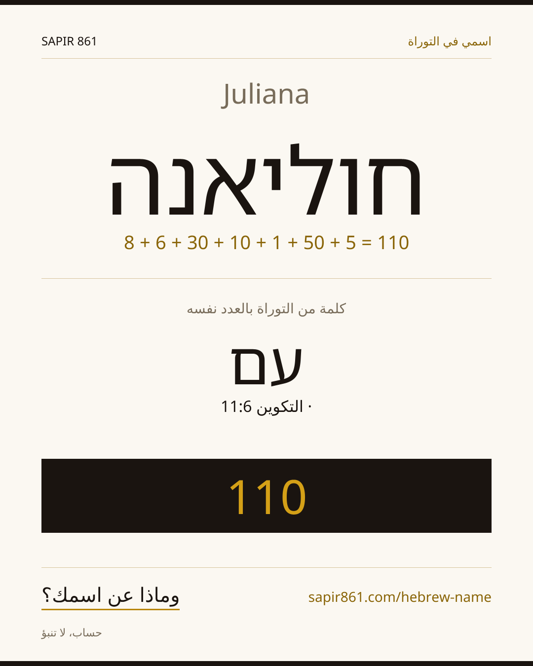 Juliana — חוליאנה