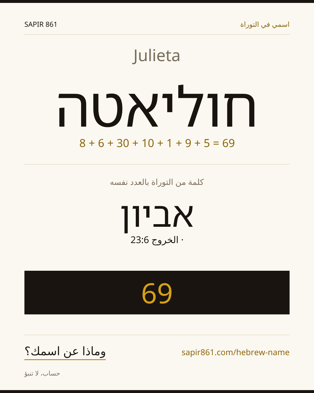 Julieta — חוליאטה